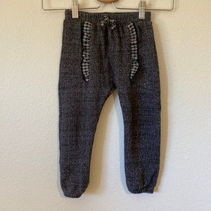 Zara baby ruffle sweat pant.